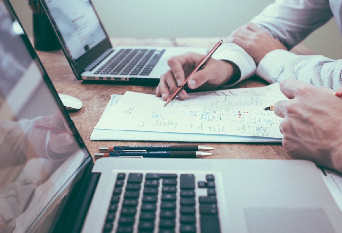 planning at a desk